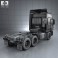 Foton Auman TL Tractor Truck 2012 3d model