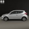Hyundai i20 3-door 2013 3d model