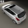 Hyundai i20 3-door 2013 3d model