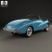 Sunbeam Alpine 1953 3d model