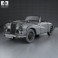 Sunbeam Alpine 1953 3d model