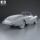 Sunbeam Alpine 1953 3d model