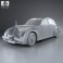 Avions Voisin C25 Aerodyne 1934 3d model