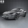 Aston Martin AM4 1997 3d model