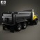 Caterpillar CT660 Dump Truck 2011 3d model