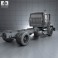 Freightliner 108SD Chassis Truck 2011 3d model