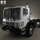 Mack Terrapro Chassis Truck 2007 3d model