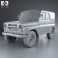 UAZ 469 B 1972 3d model