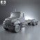 Freightliner 114SD Chassis Truck 2011 3d model