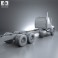 Freightliner 114SD Chassis Truck 2011 3d model