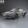 Subaru XT 1985 3d model