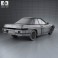 Subaru XT 1985 3d model