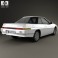 Subaru XT 1985 3d model