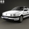Volkswagen Passat (B3) sedan 1988 3d model