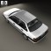 Volkswagen Passat (B3) sedan 1988 3d model