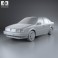 Volkswagen Passat (B3) sedan 1988 3d model