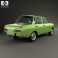 Wartburg 353 1966 3d model