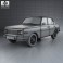Wartburg 353 1966 3d model