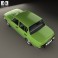 Wartburg 353 1966 3d model