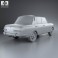 Wartburg 353 1966 3d model