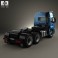 Foton Auman TX Tractor Truck 2012 3d model