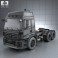 Foton Auman TX Tractor Truck 2012 3d model