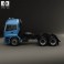 Foton Auman TX Tractor Truck 2012 3d model
