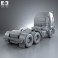 Foton Auman TX Tractor Truck 2012 3d model