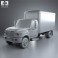International Terrastar Box Truck 2010 3d model