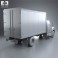 International Terrastar Box Truck 2010 3d model