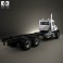 Mack Granite Chassis Truck 2002 3d model