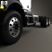 Mack Granite Chassis Truck 2002 3d model
