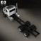 Mack Granite Chassis Truck 2002 3d model