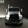Mack Granite Chassis Truck 2002 3d model