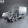 Oshkosh M1120A4 Load Handling System 2011 3d model
