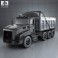Caterpillar CT660 Dump Truck 4-axle 2011 3d model