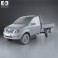 Mahindra Genio Single Cab Pickup 2011 3d model