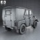 UAZ 469 USSR Militia 1973 3d model