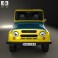 UAZ 469 USSR Militia 1973 3d model