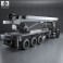 Freightliner 114SD Crane Truck 2011 3d model