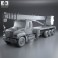 Freightliner 114SD Crane Truck 2011 3d model