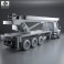 Freightliner 114SD Crane Truck 2011 3d model