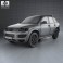Volkswagen Touareg 2007 3d model