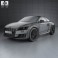 Audi TT (8S) roadster 2014 3d model