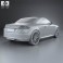 Audi TT (8S) roadster 2014 3d model