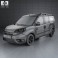 Dodge Ram Pro Master City Wagon 2015 3d model