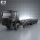 Volkswagen Constellation Chassis Truck 2013 3d model
