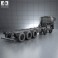 Volkswagen Constellation Chassis Truck 2013 3d model