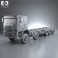 Volkswagen Constellation Chassis Truck 2013 3d model