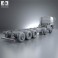 Volkswagen Constellation Chassis Truck 2013 3d model